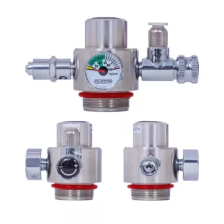 CO2 Suministro y Control Regulador de recambio Co2 gro — vista 2