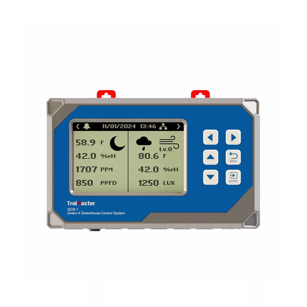 Controladores de pH y EC Controlador Green-X con sensor 4 en 1 (GCS-1) Trolmaster