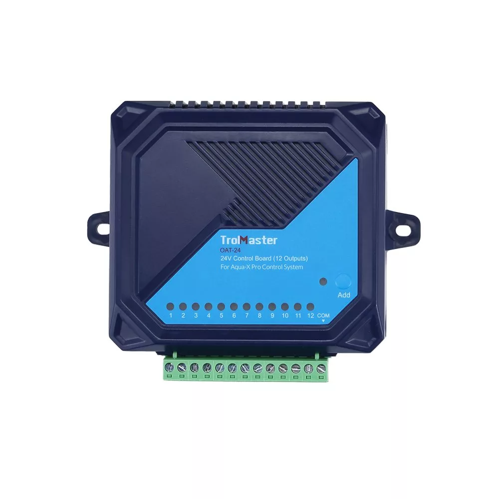 Controladores de pH y EC Tabla de control 12 salidas 24v (OAT-24) Trolmaster — vista 2
