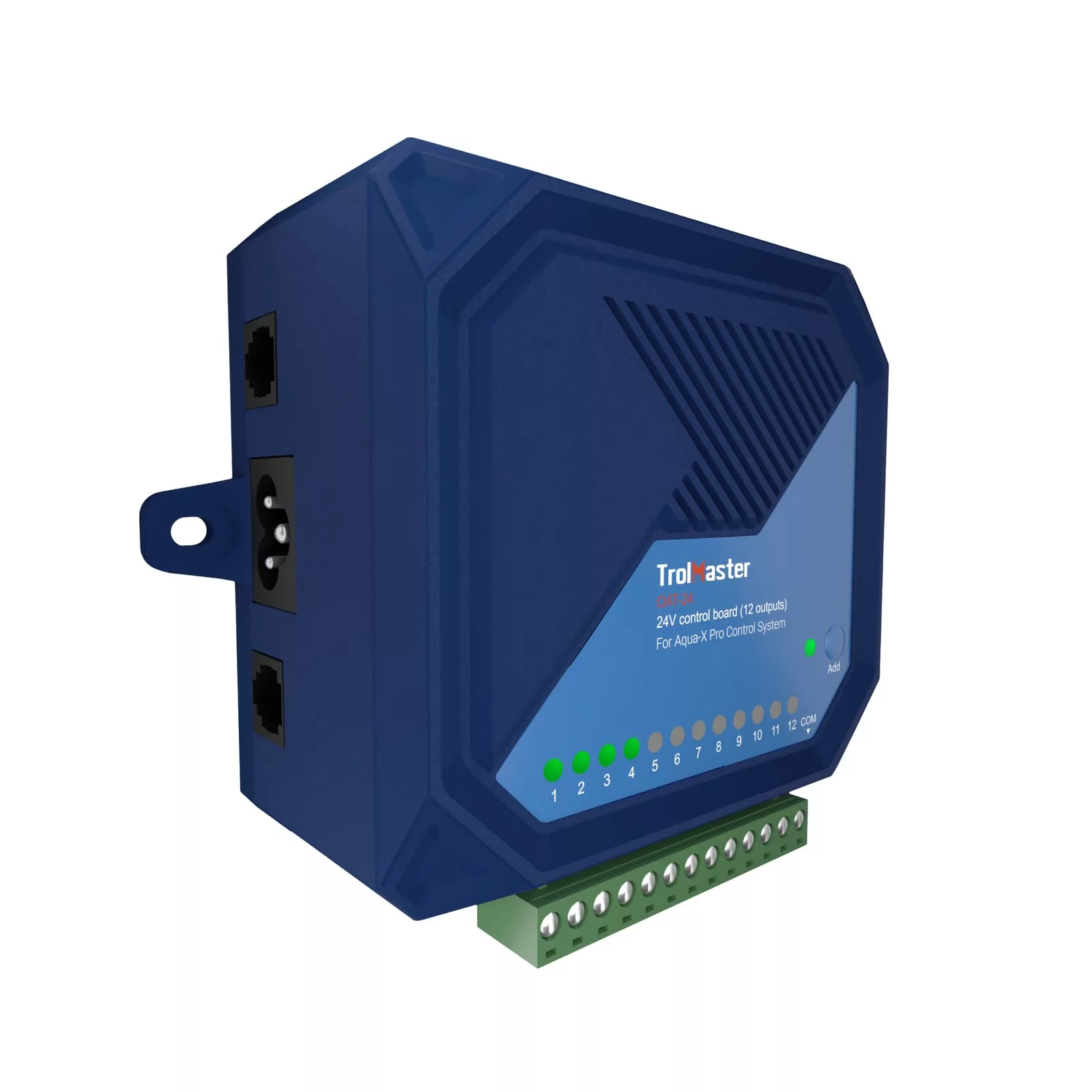 Controladores de pH y EC Tabla de control 12 salidas 24v (OAT-24) Trolmaster