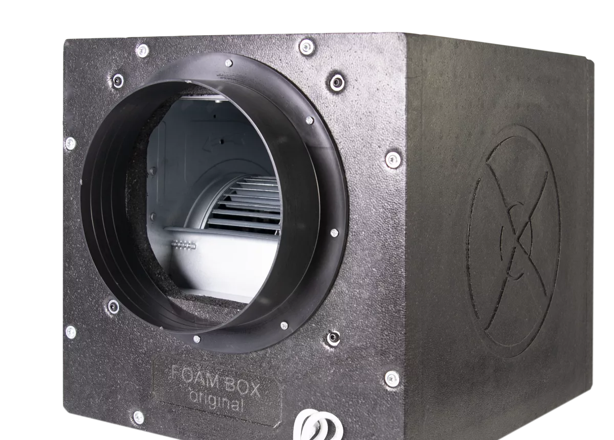 Caja Iso-Box Foam Airfan: Control de Ventilación Eficiente - Imagen 2