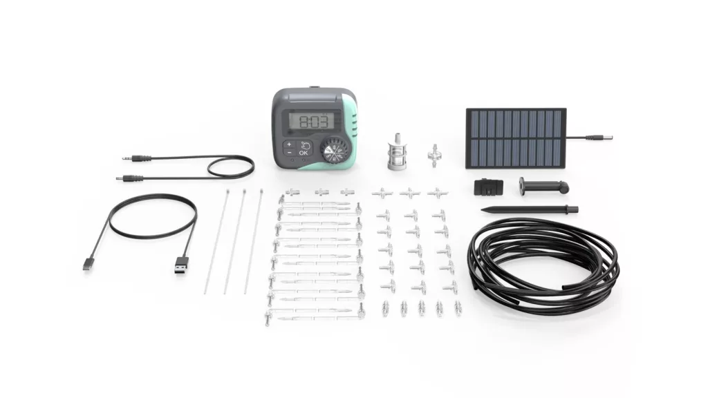 Dosificación del kit de riego solar Water Master