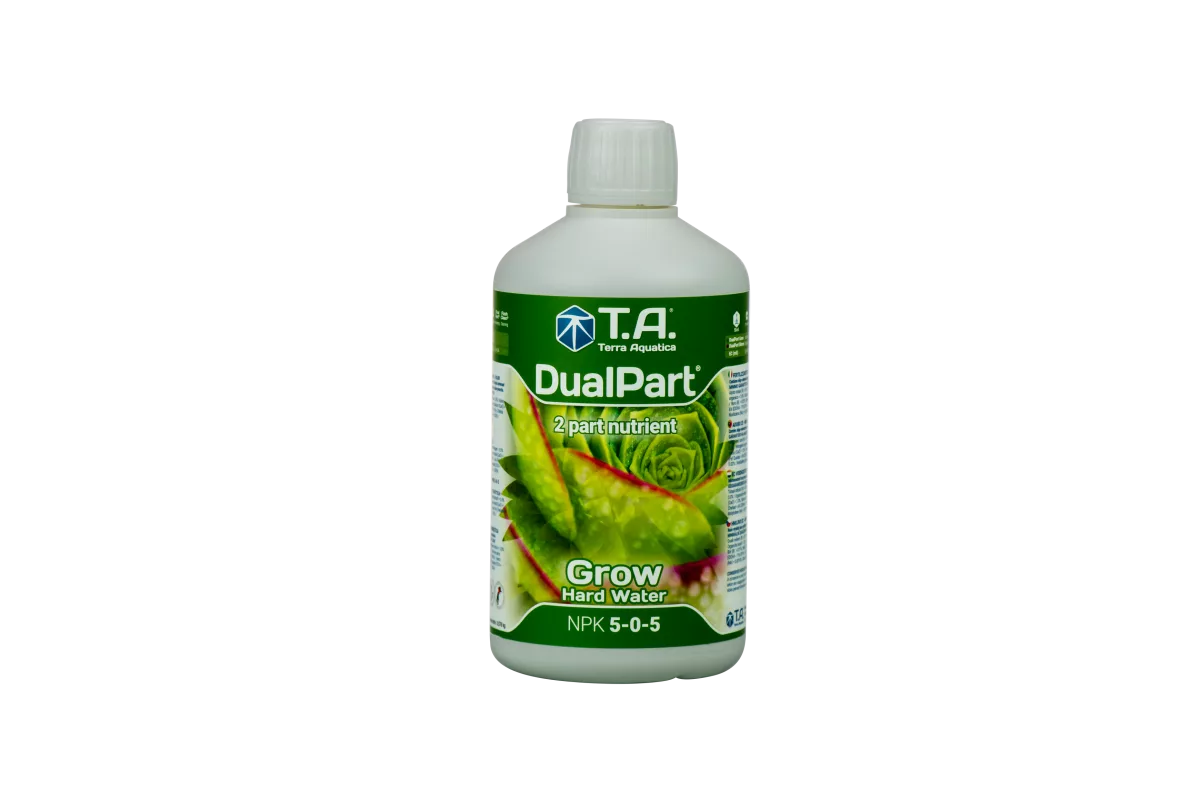 DualPart Grow Agua Dura T.A. – Nutriente Mineral Completo para Fases Vegetativa y Reproductiva - Imagen 2