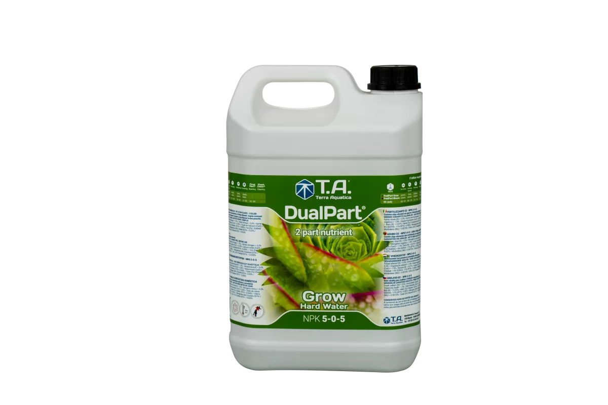 DualPart Grow Agua Dura T.A. – Nutriente Mineral Completo para Fases Vegetativa y Reproductiva - Imagen 4
