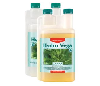 CANNA Hydro Vega B Agua Dura: Nutrientes Específicos para Plantas en Sistemas de Riego Automático