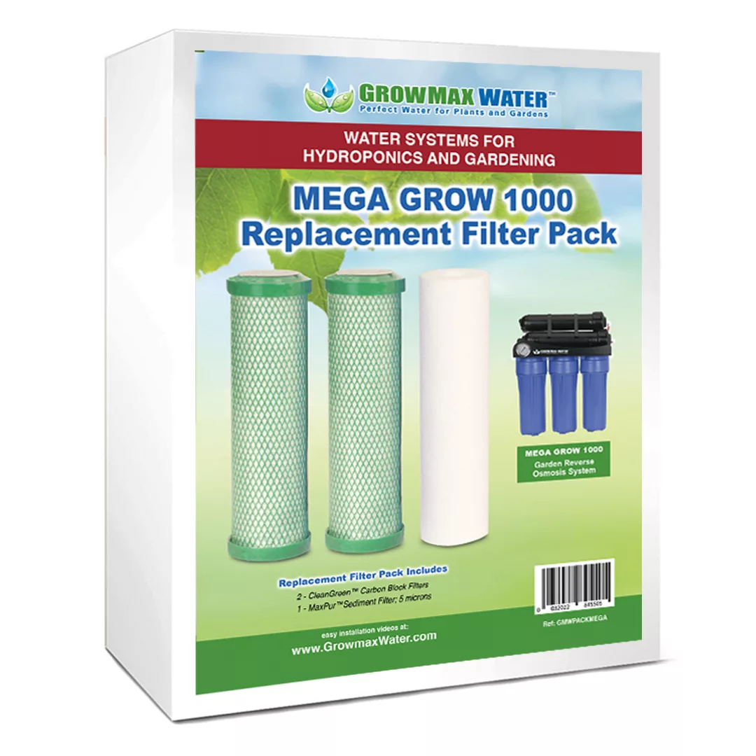 Pack Filtros de Recambio Mega Grow – GROWMAX WATER™