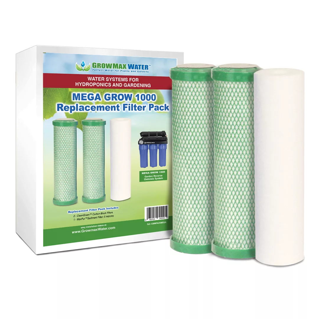 Pack Filtros de Recambio Mega Grow – GROWMAX WATER™ - Imagen 2