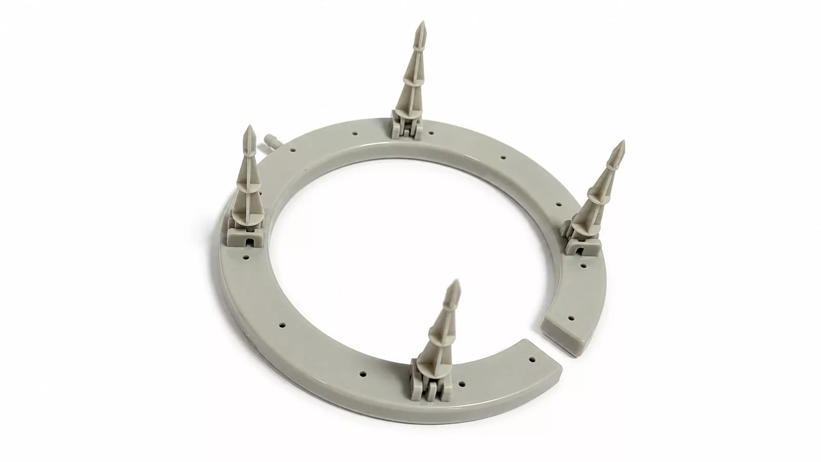 Goteros Aro de riego 12 cm 4 salidas gris Water Master — vista 2