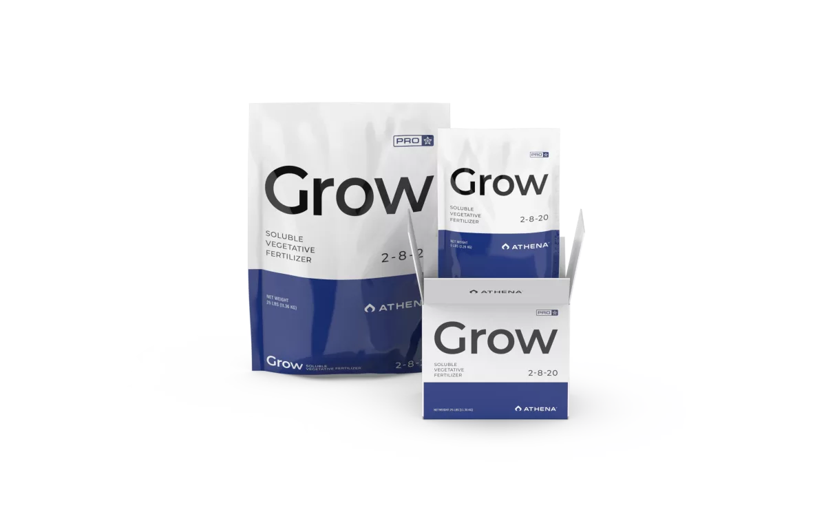 Pro Grow Athena: Nutrición Equilibrada para Crecimiento Vegetativo