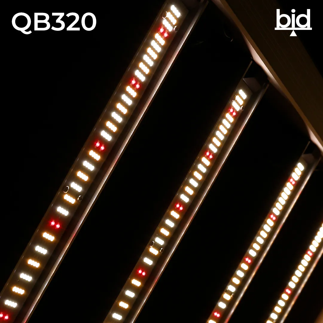 Luminaria LED Agrolite QB320 Bid - 320W para Jardines Verticales y Horticultura Profesional - Imagen 3