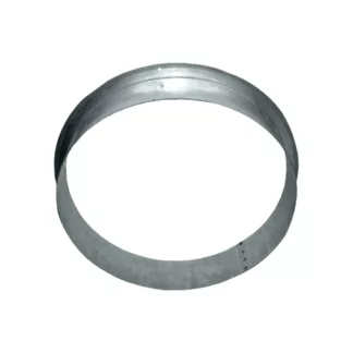 Manguito Corona para Conductos de Ventilación - Acero Inoxidable y Plástico