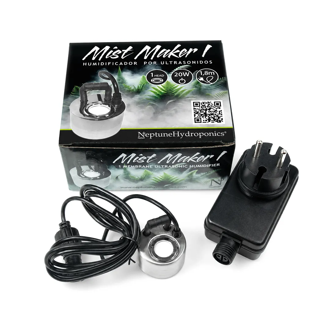 Humidificador Ultrasónico Compacto 1 Membrana - Nebulizador de Alta Capacidad