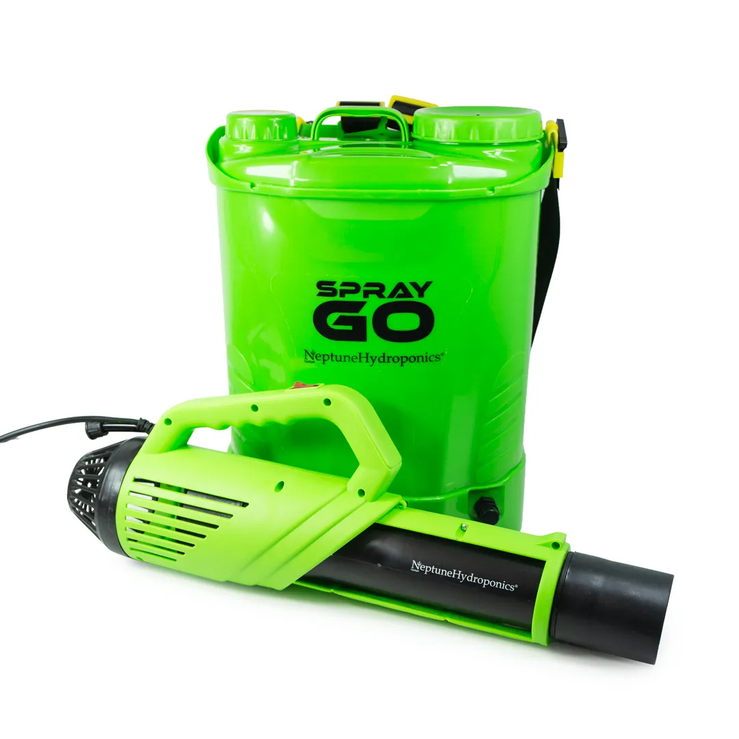 Kit Pulverizador Eléctrico + Atomizador Neptune Hydroponics 16L