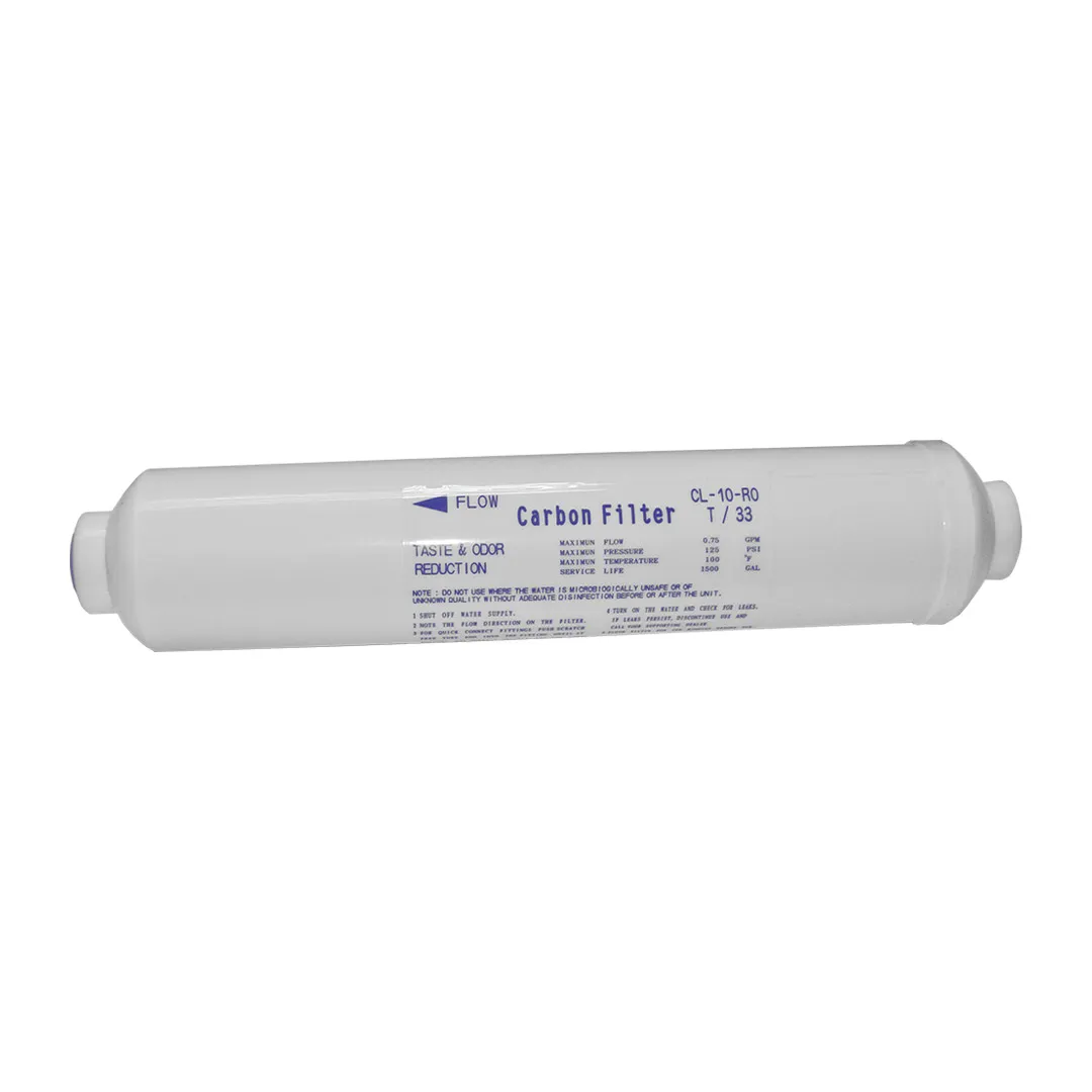 Prefiltro Carbón Activo WasserTech – Recambio Filtro Ósmosis Inversa