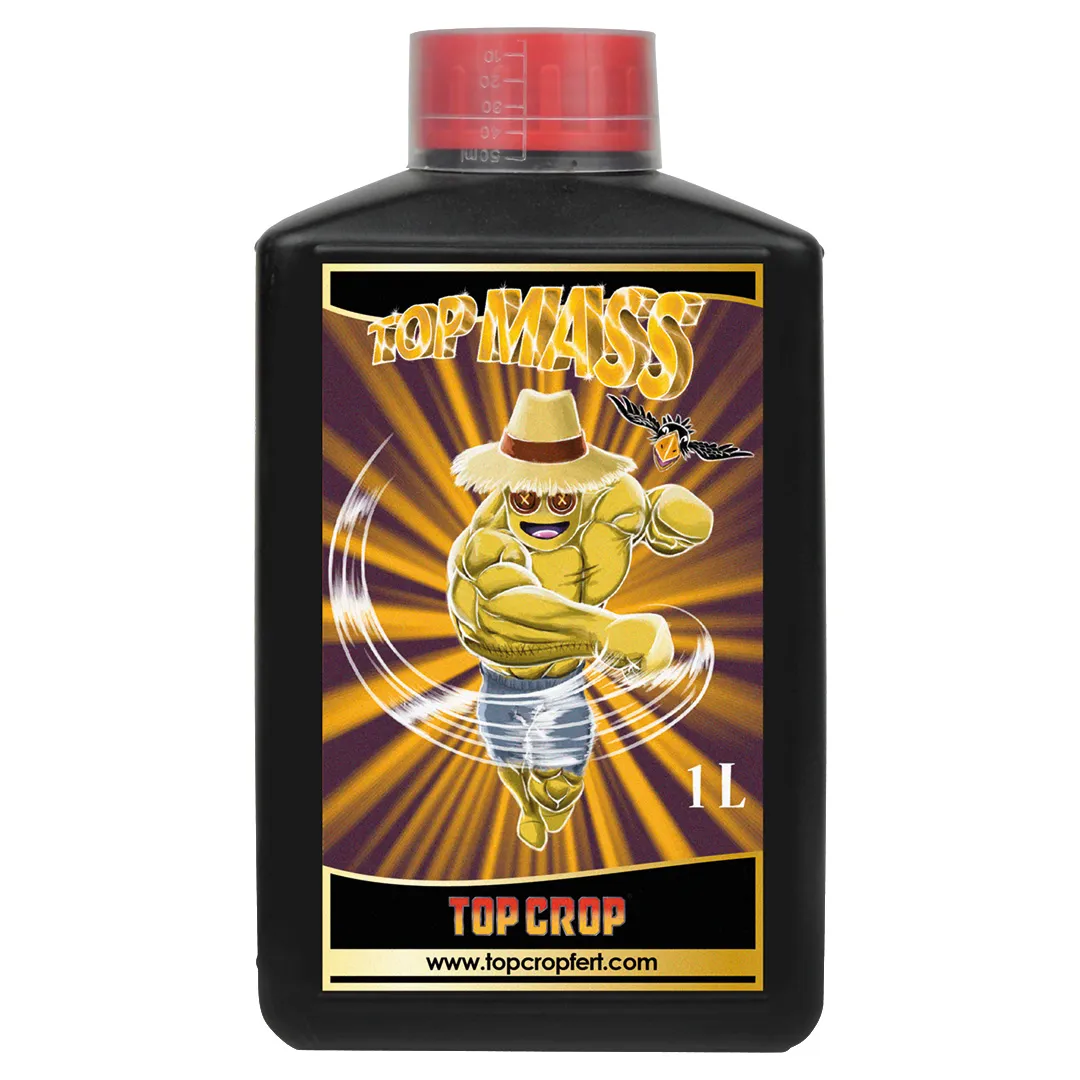 Top Mass Top Crop – Estimulante Mineral de Silicio Biodisponible para Fortalecimiento Vegetal