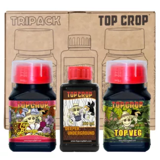 Tripack Top Crop - Kit de Nutrición Vegetal Completa para Todas las Fases