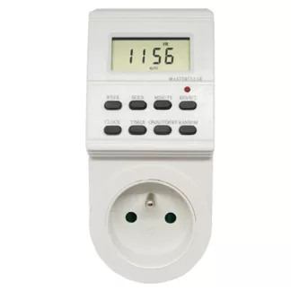 Temporizador Digital CE Enchufe Francés - Cornwall Electronics