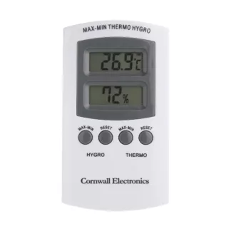 TermoHigrómetro Max/Min Digital CE - Cornwall Electronics