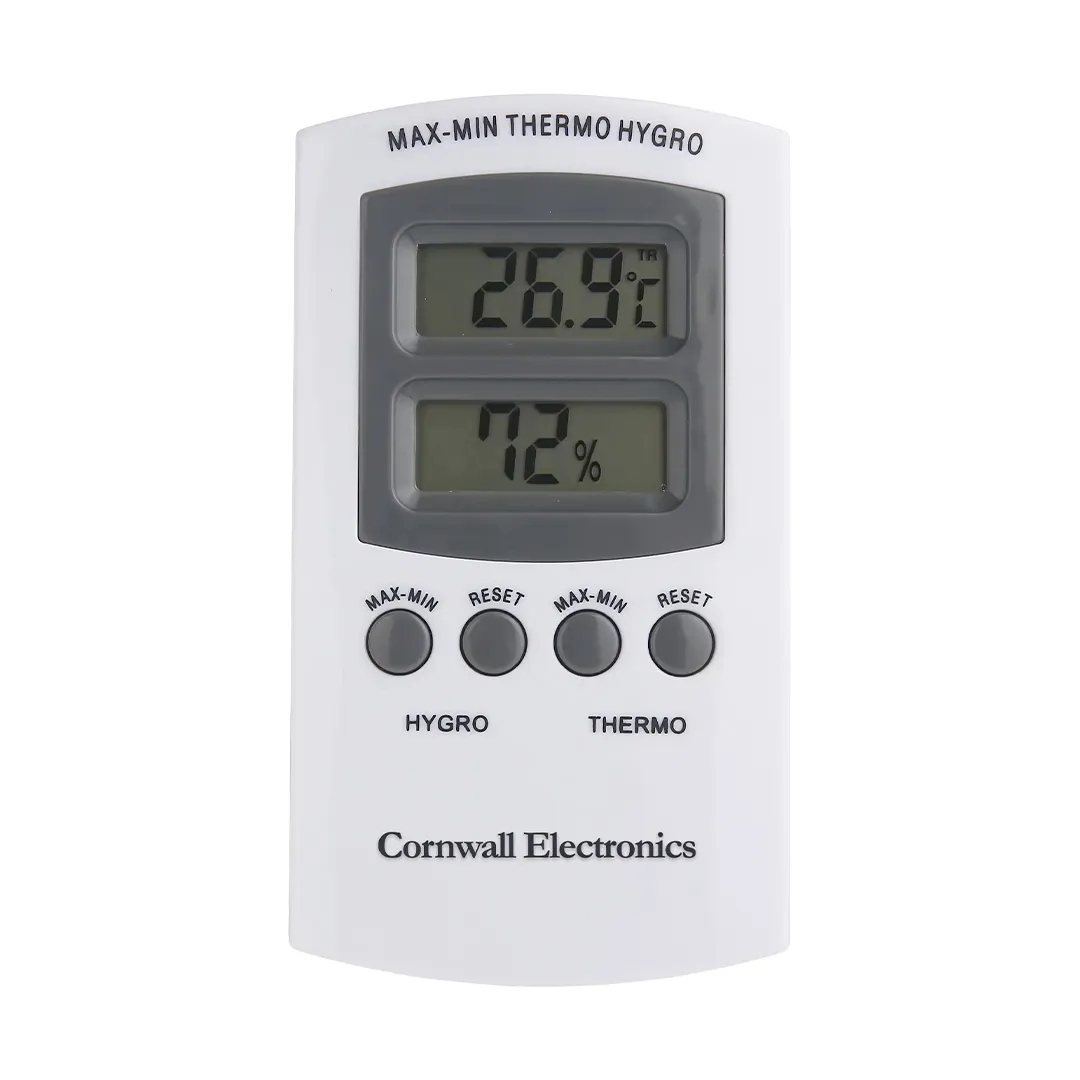 TermoHigrómetro Max/Min Digital CE - Cornwall Electronics