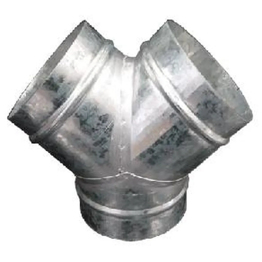 Unión en Y de Aluminio para Conductos de Ventilación Agrícola