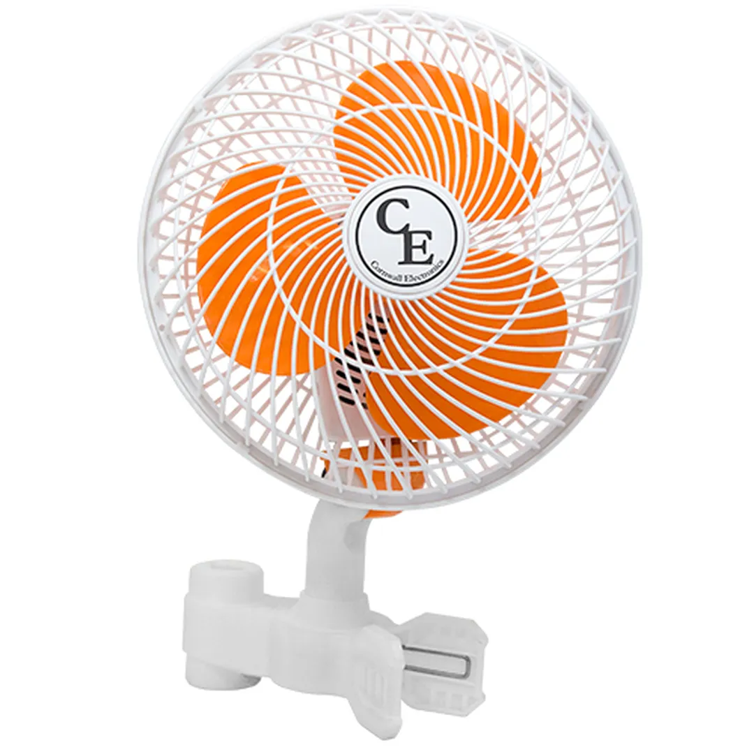 Ventilador de Pinza Oscilante 20W CE - Cornwall Electronics