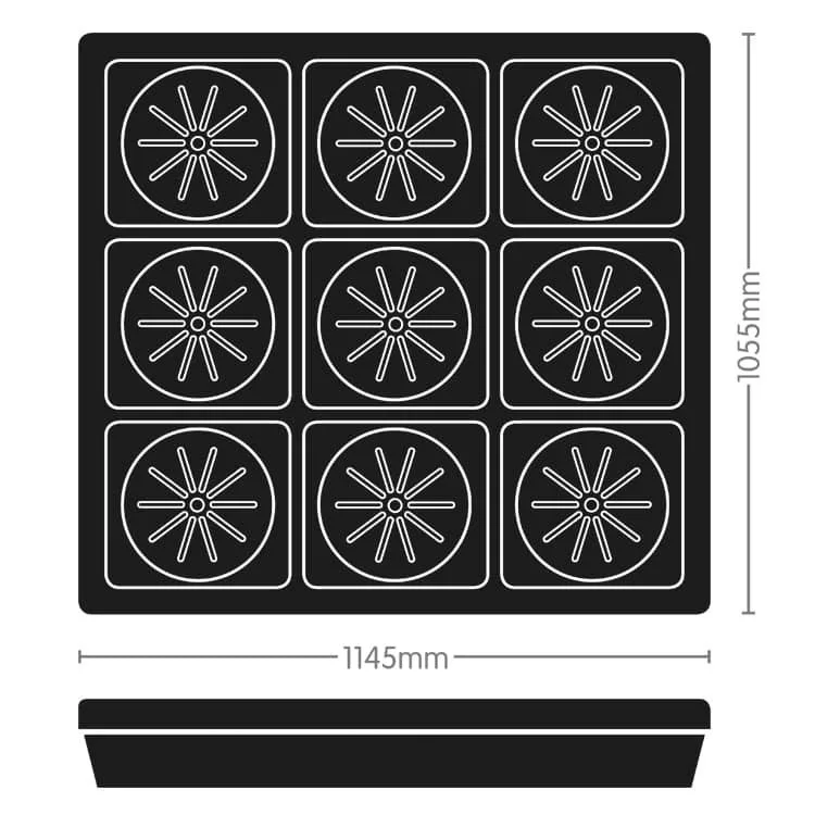 Hidroponía y Tierra Modulo Auto9 XL 9 maceta 25 L AutoPot