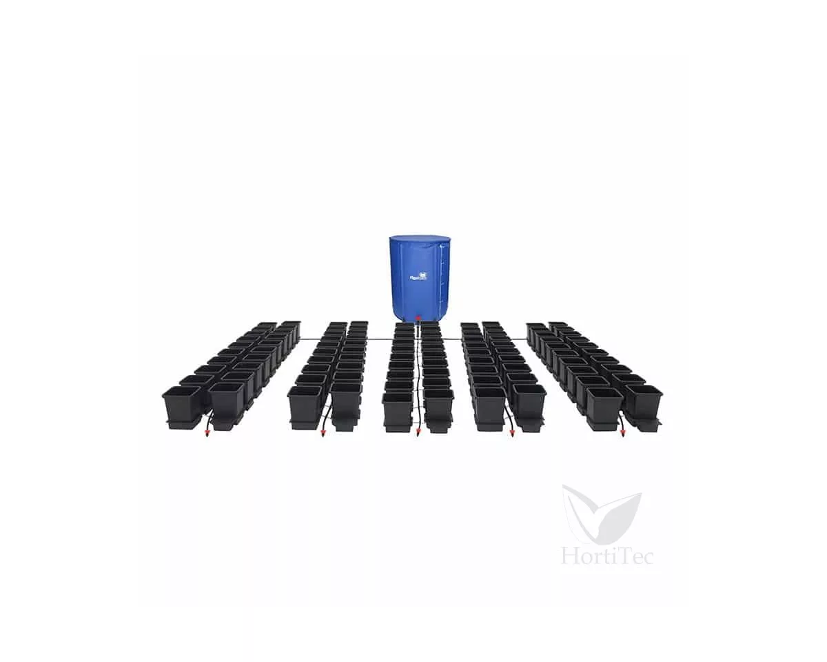 Hidroponía y Tierra Sistema 100Pot System — vista 3