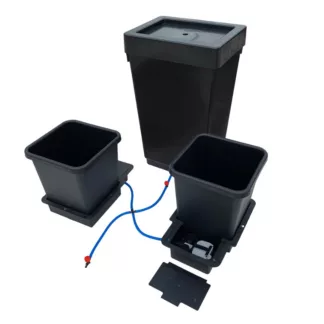 Hidroponía y Tierra Sistema 2 Pot System