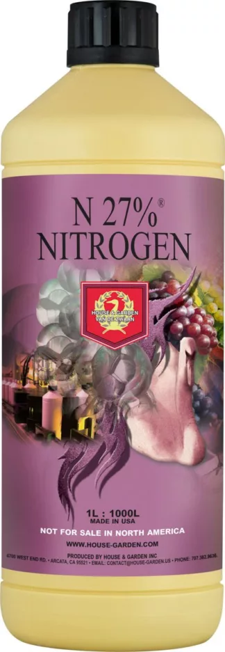 House garden, Nutrientes Nitrogen Boost