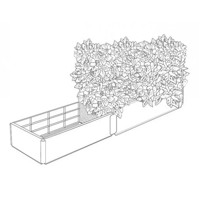 Huerto Urbano Kit de extensión mini grow bed — vista 3
