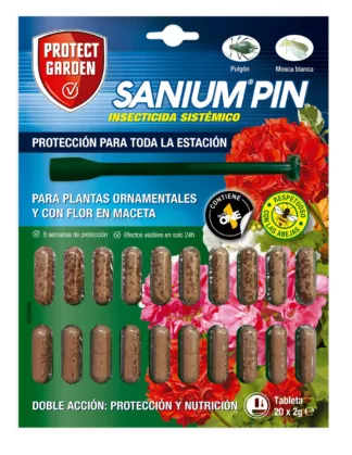 Insecticidas Químicos, PROTECT GARDEN Sanium Pin (20×2 gr) Protect Garden