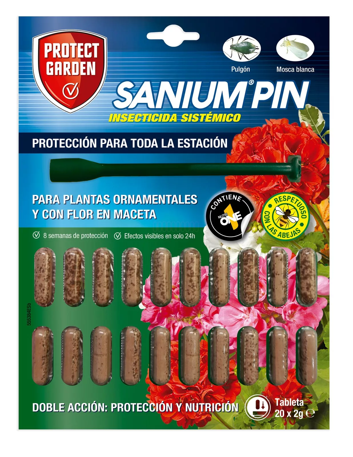 Insecticidas Químicos, PROTECT GARDEN Sanium Pin (20×2 gr) Protect Garden