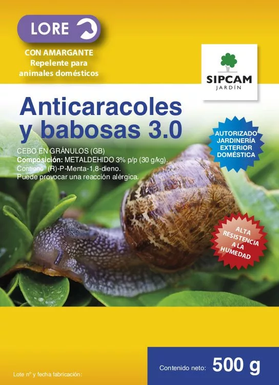 Insecticidas Químicos, SIPCAM JARDIN Anticaracoles 2.5 — vista 2