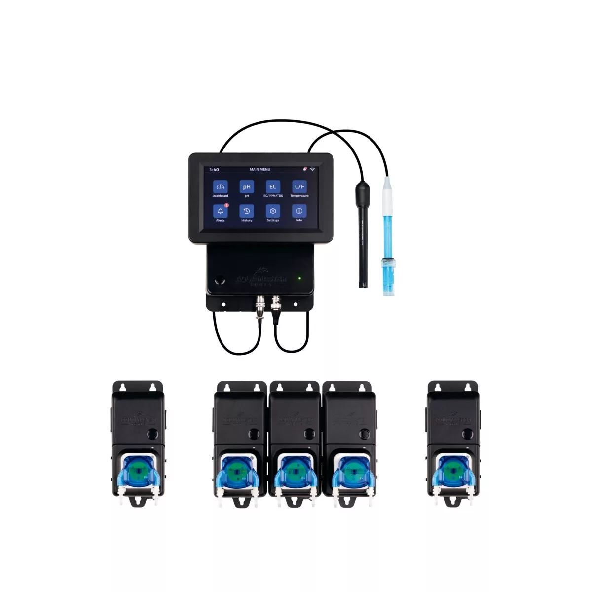 Kit Controlador C800 Pro y Bombas Aqua Master: Gestión Automática de pH y Nutrientes