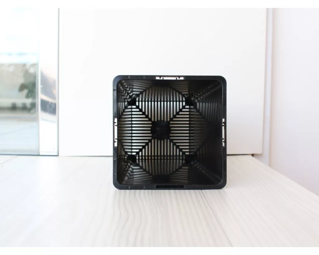 Maceta cuadrada ECO (11 x 11 x 21 cm) 2 L (90 uds) — vista 2