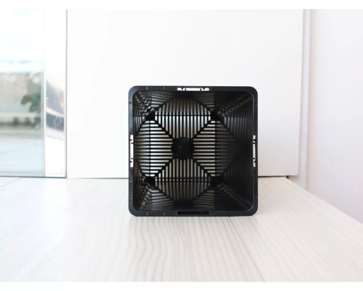 Maceta cuadrada ECO (11 x 11 x 21 cm) 2 L (90 uds) — vista 2