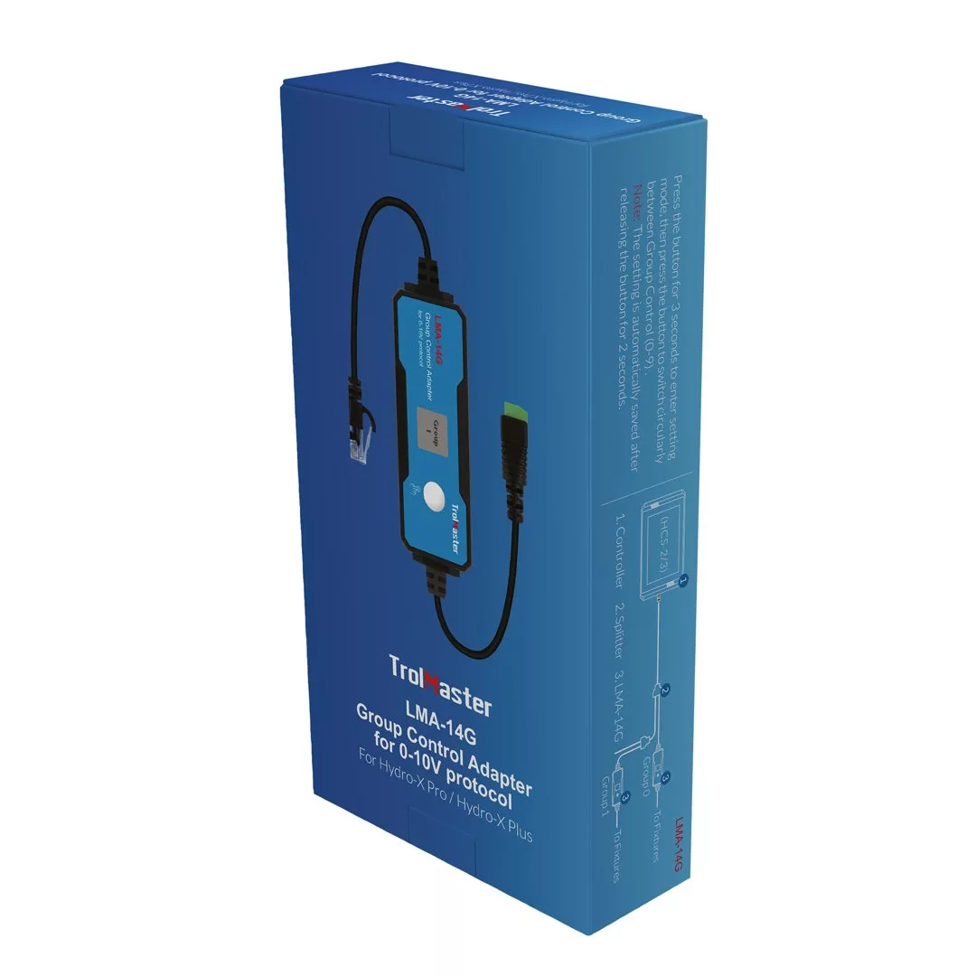 Medidores de Otros Parámetros Adaptador control iluminación grupos (LMA-14G) Trolmaster