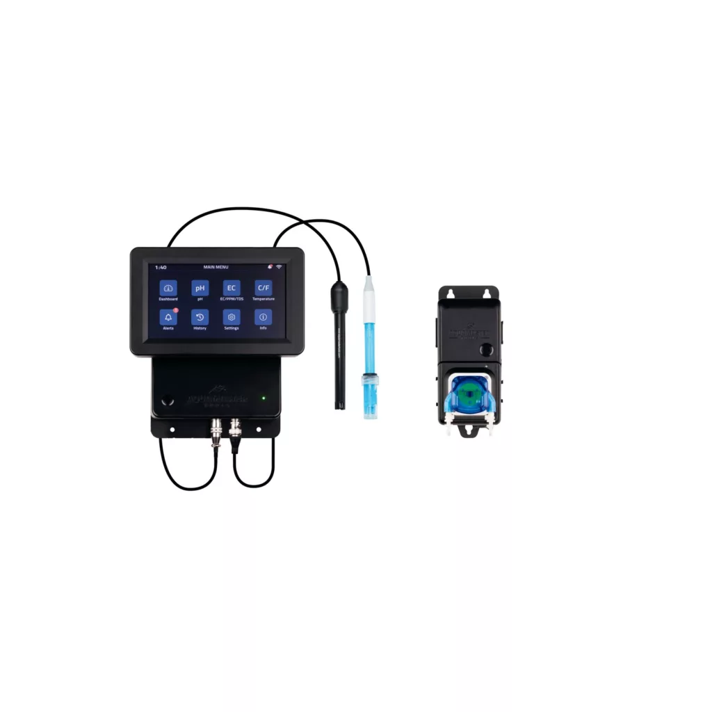 Medidores de pH y EC Kit Controlador C800 Pro y Bomba C10 Aqua Master — vista 3