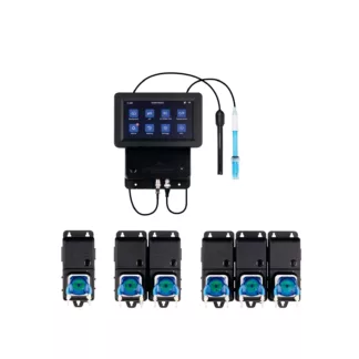 Medidores de pH y EC Kit controlador C800 Pro y bombas C10+C20+C30 Aqua Master
