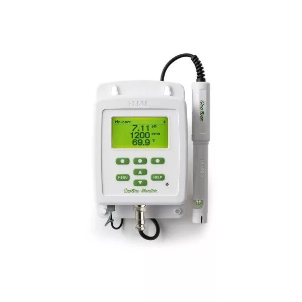 Medidores de pH y EC Monitor pH/EC/TDS/Temp HI9814 Hanna — vista 3