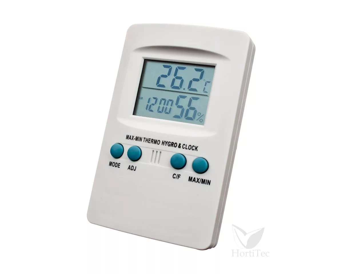 Medidores de Temperatura y Humedad Termohigrómetro sin sonda Vanguard Hydroponics — vista 2