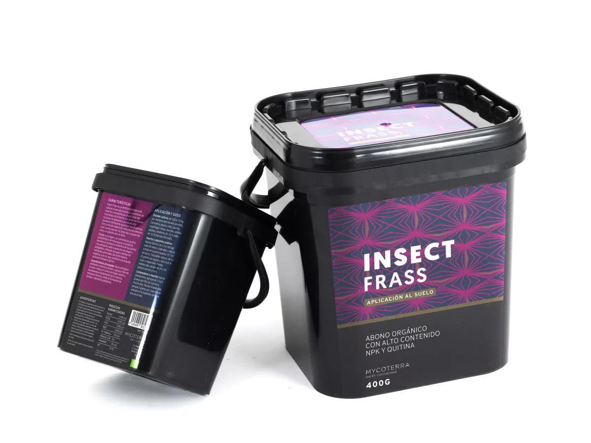 Insect Frass Mycoterra 0.4kg - Fertilizante Orgánico Natural