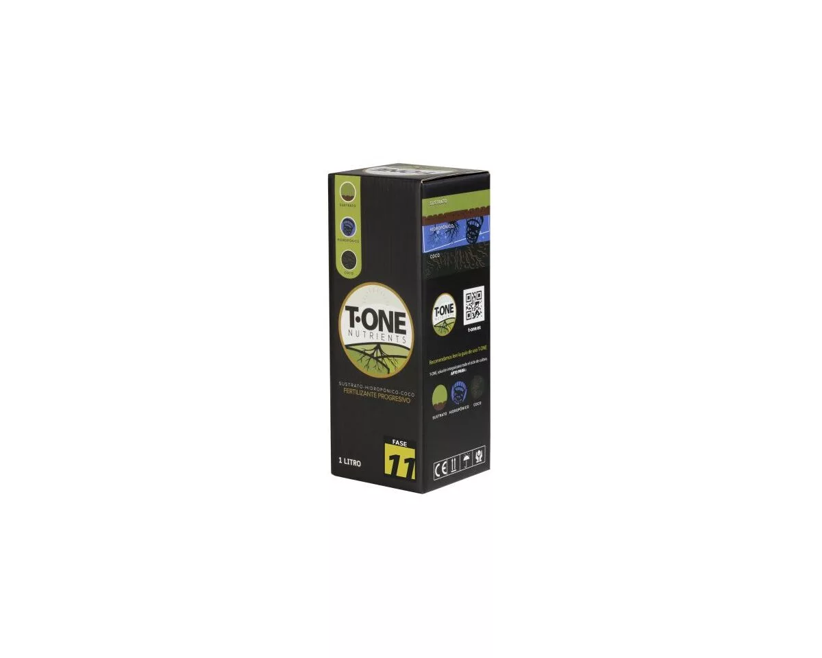Nutrientes, T-One Fertilizante progresivo T-One Fase 11
