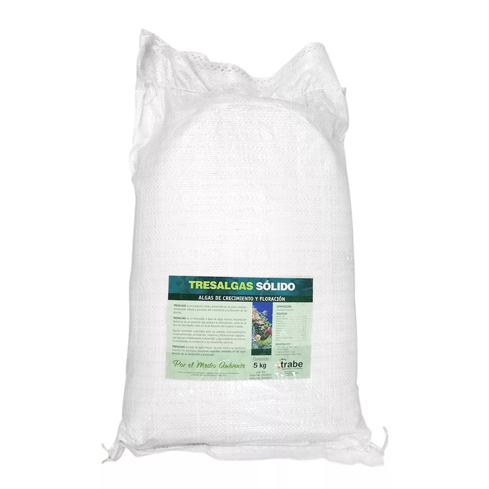 Nutrientes, Trabe Tresalgas solido 5 kg Trabe