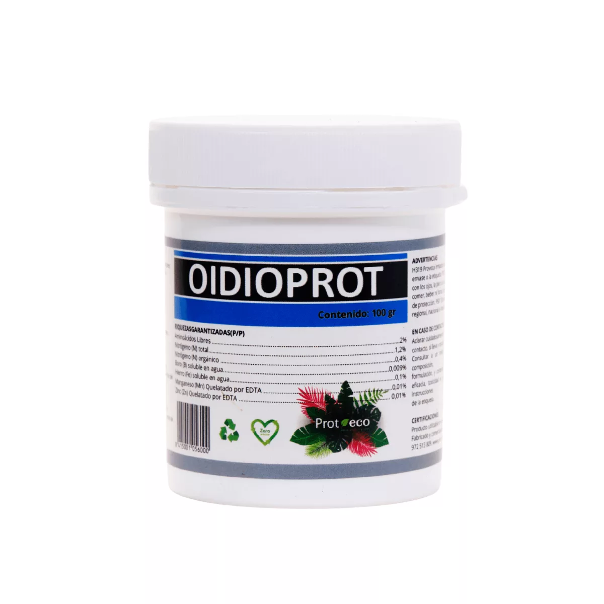 Oidioprot 50 g - Fungicida Biológico para Control Preventivo de Hongos - Imagen 4