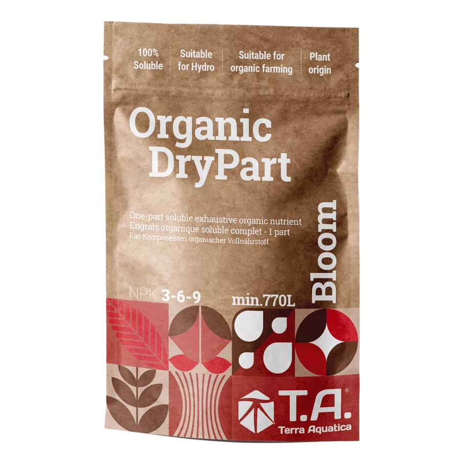 Organic Drypart Bloom - Nutrientes Orgánicos de Terra Aquatica