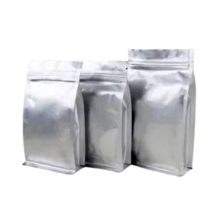 Pack de 50 Bolsas Zip Aluminio Base Plana Sellable - POPPINS LAB