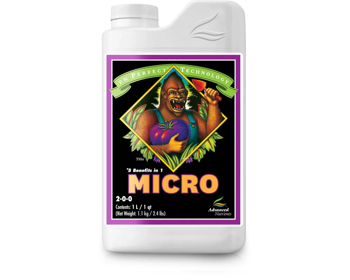 Advanced Nutrients Ph Perfect Micro: Regulador de pH y Quelatos