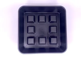 Platos Cuadrados Plato cuadrado elevado 50 uds