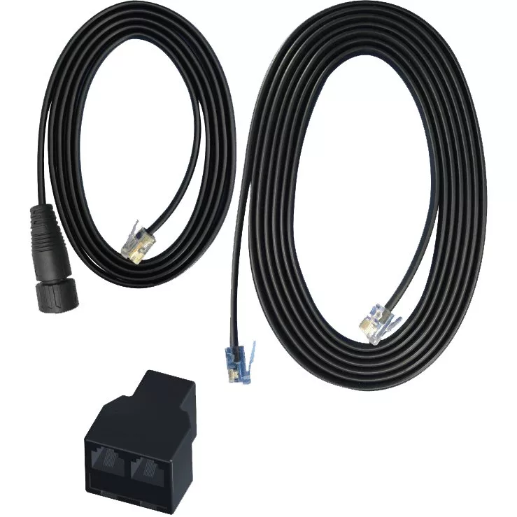 Regulación y Control de Humedad y Temperatura (DCC-1) Cable interconexion resistente al agua RJ12 a M16 X — vista 2
